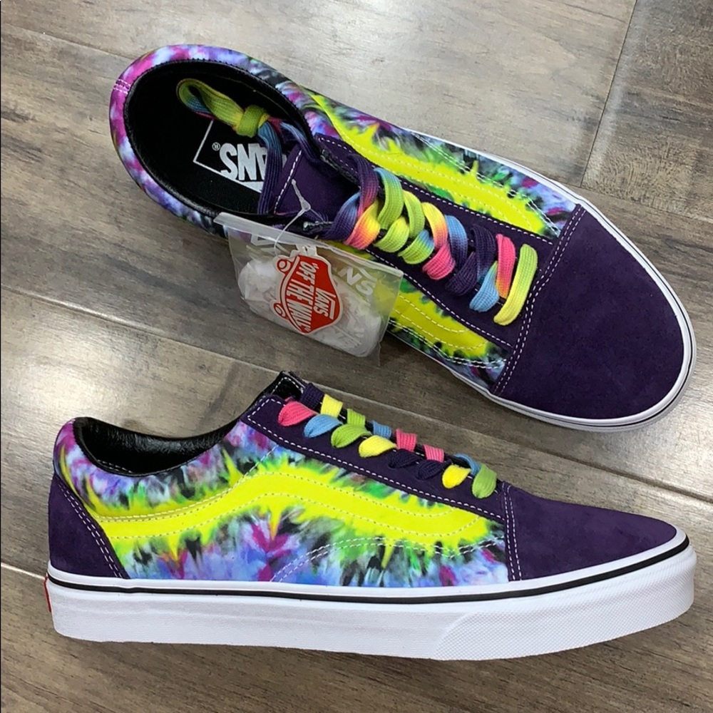VANS OLD SKOOLTHE DYE Mysterioso/true white men’s - Picture 4 of 16